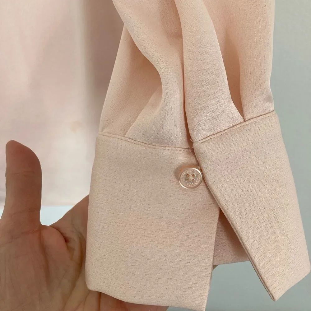 Halston Heritage Pink Blouse - Picture 3 of 4